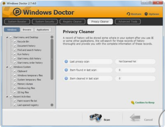 系统优化清理软件(Windows Doctor)