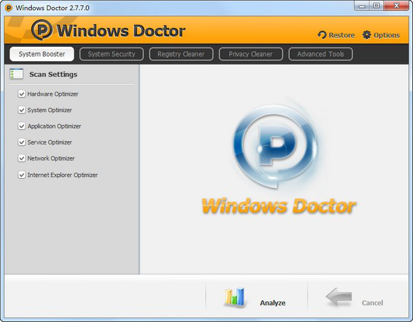 系统优化清理软件(Windows Doctor)