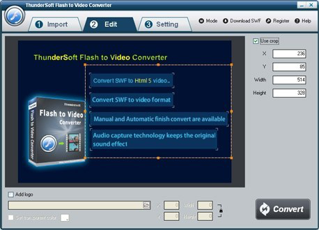 ThunderSoft Flash to AVI Converter