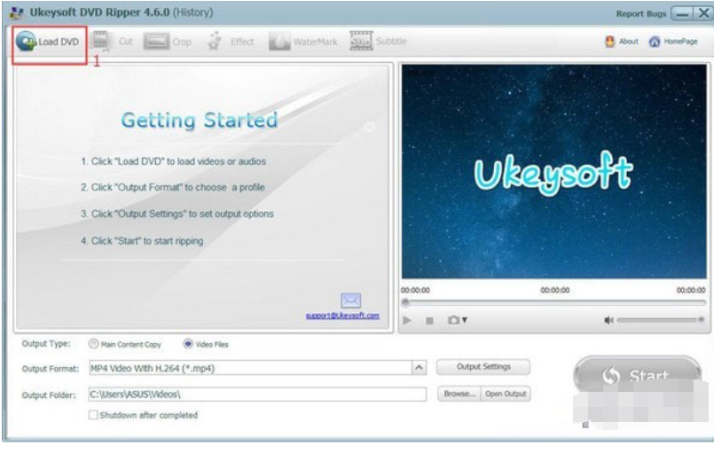 Ukeysoft DVD Ripper(DVD转换软件)