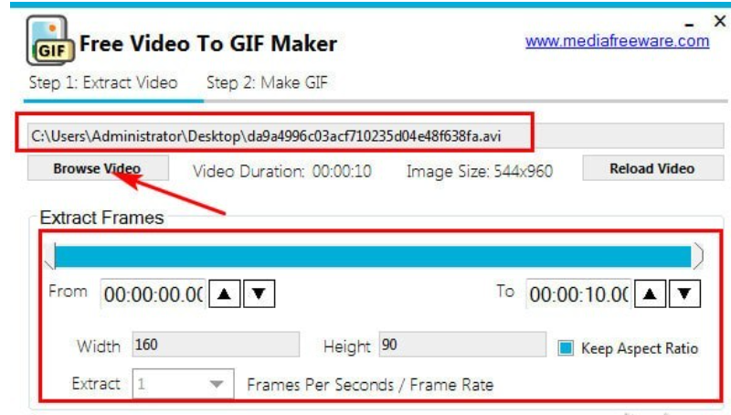 Video To Gif Maker(视频转GIF软件)