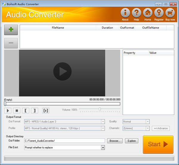 Boilsoft Audio Converter(音频格式转换工具)