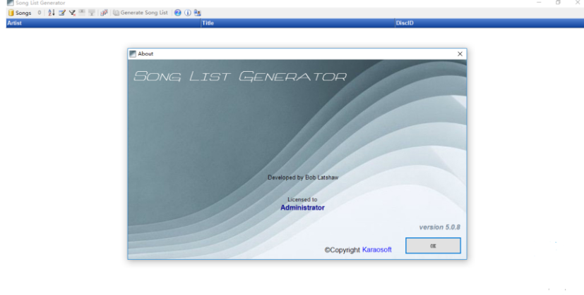 Karaosoft Song List Generator